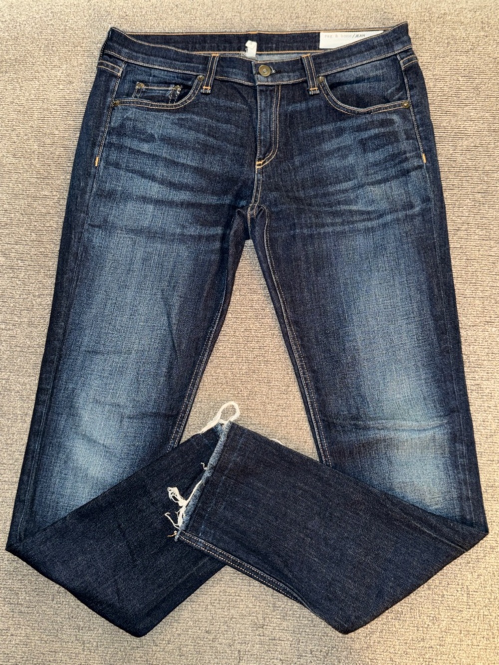 rag & bone Dark Wash Blue Jeans